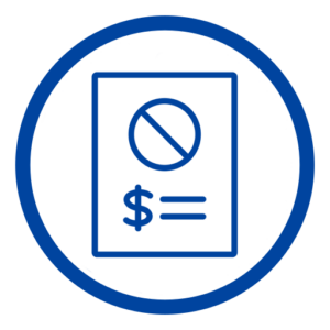 no penalty with dollar sign icon American VA Loans